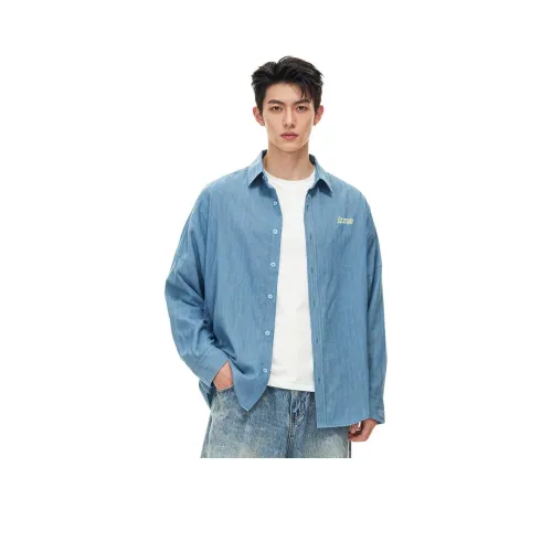 Izzue Синий Унисекс Рубашки