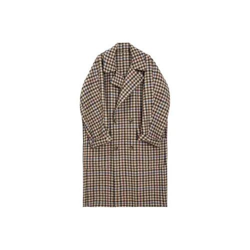 DE Mincollection Клетчатое Женское Пальто