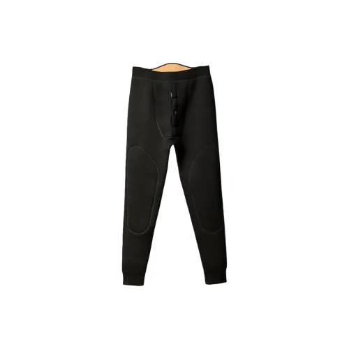 Черные мужские термобрюки