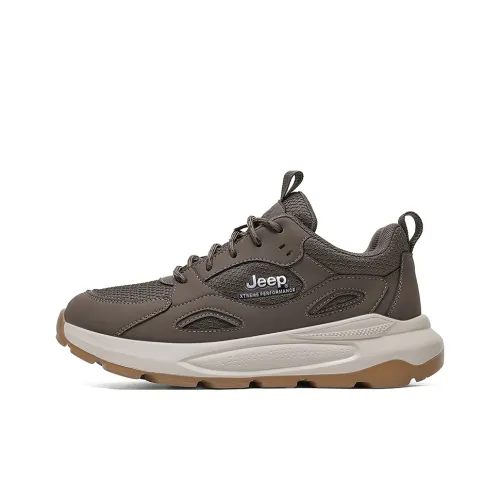 Jeep Амортизация Устойчивый к истиранию Дышащий Устойчивый к ударам Отскок Альпинизм Походная обувь Мужской