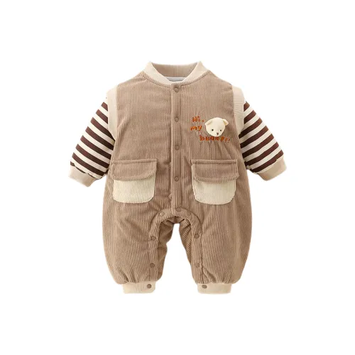 Yalu Комбинезоны и ползунки Хаки для младенцев и малышей