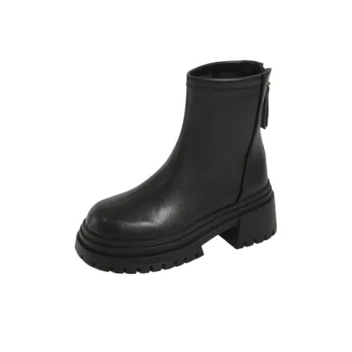 ZHIO Противоскользящий Устойчивый к истиранию Легкий Амортизация Детские кожаные сапоги Унисекс