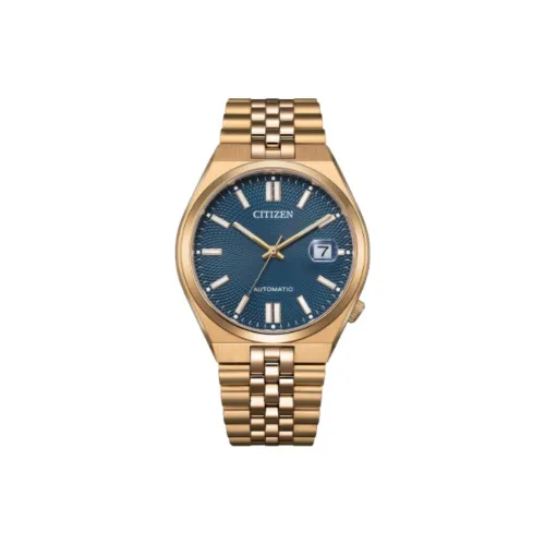 CITIZEN Mechanical Watch Series Автоматический механический механизм нержавеющая сталь ремешок часы 40 мм мужские часы синий циферблат