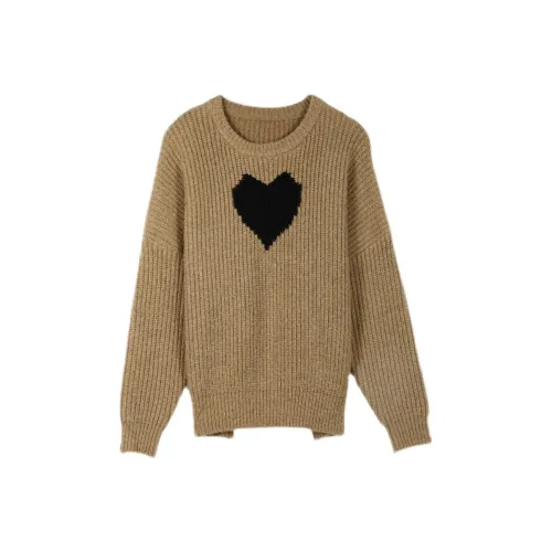 MDEHT Кофейный Унисекс Трикотаж