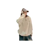 Бело-серый с флисовой подкладкой