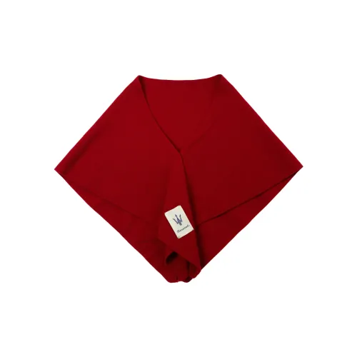 Maserati Овечья шерсть Палантины Унисекс