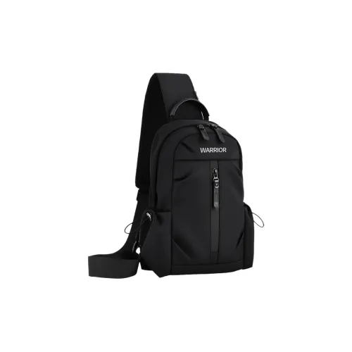 Warrior Нейлоновая сумка Sling унисекс черного цвета