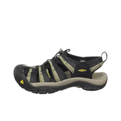 KEEN Newport H2 Водонепроницаемый Горный поход Обувь для мужчин Черный