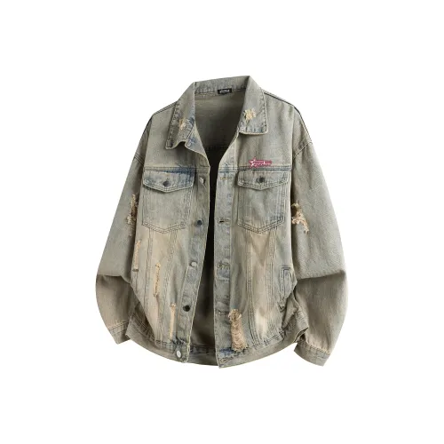 Pleasant Goat and Big Big Wolf Джинсовая куртка унисекс