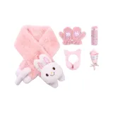 Шарф+Перчатки+Наушники‑меховые капюшоны+Утепленный размер бюстгальтера+Букет+Коробка