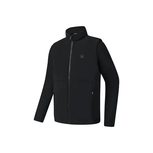 FILA GOLF серия Пуховик Мужской Темно-черный