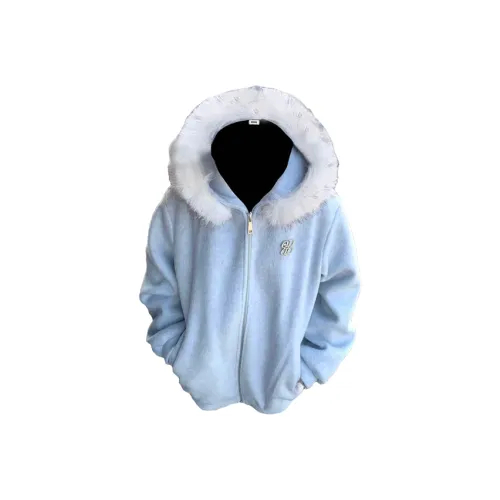 W9H2 Синий Унисекс Пуховики