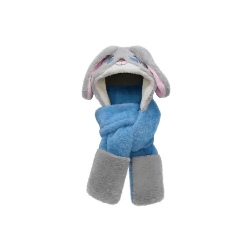 Серия Disney Zootopia Полиэстеровый трикотаж Шарфы Унисекс