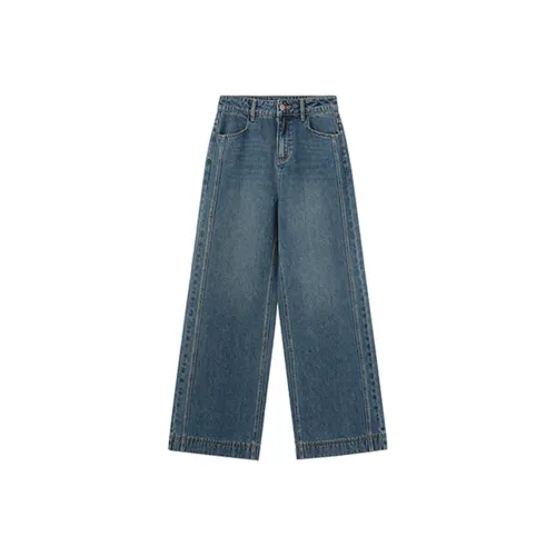 CPYT Джинсовый синий Женские джинсы