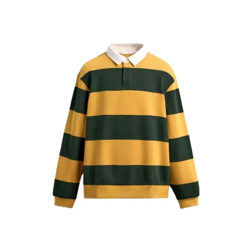 ZARA Зеленые полосы Мужские Свитшоты