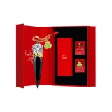 Трехкомпонентный комплект: #455M Мягкий матовый блеск для губ 3,8 г + подвеска в форме тристаун + короткая цепочка