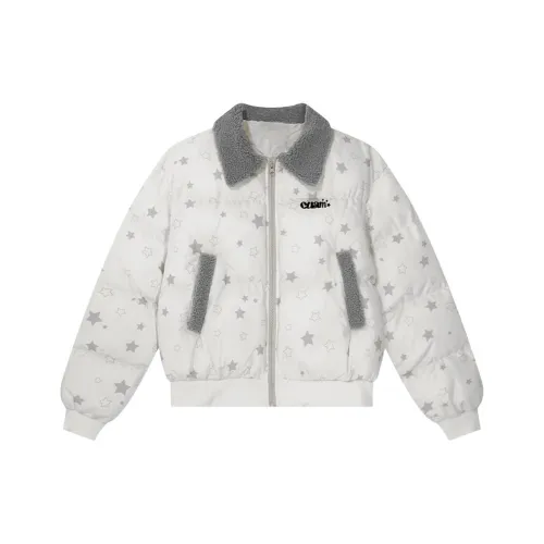 BVODE Экрю Женские пуховики