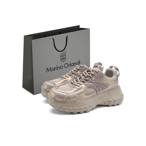 FOXER x MARINO ORLANDI Низкий топ толстая подошва кроссовки женские