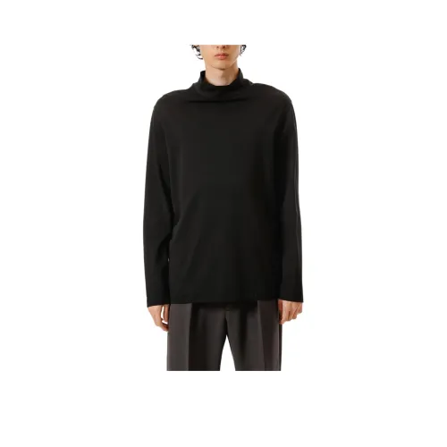 ATTACHMENT Черный Унисекс T-рубашки