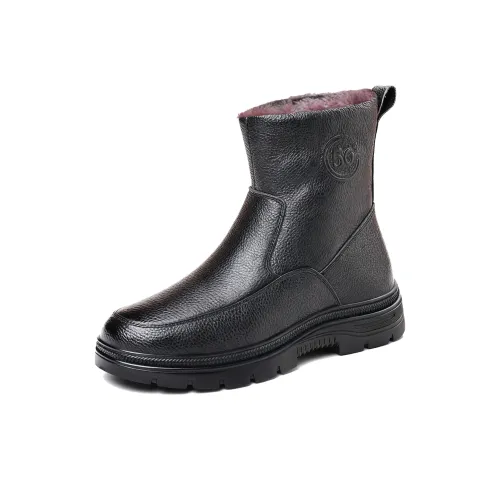 SENJIALUO Ботильоны Мужские Черные