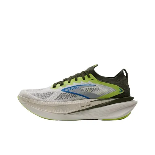 PYNRS x Brooks Hyperion Max 3 Дышащие Беговые Кроссовки Женские Серый Зеленый