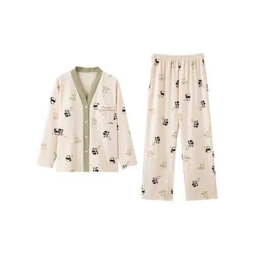 PLANDOO Светлый Абрикос Женские Пижамные Комплекты