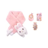 Шарф + Грелка для рук B + Милый Заколка для волос + Плюшевый Кролик + Коробка