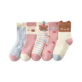 25-Q504 Cute Bear-5 Pack (Осенний Новинка)