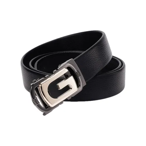 Devanro Ремни из натуральной коровьей кожи мужские 3,5 см