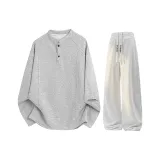 Gray Top + White Gray K [Флисовая подкладка, улучшенный]