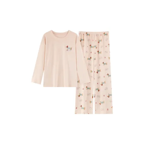 MADALLO Абрикос Женские Пижамные Комплекты