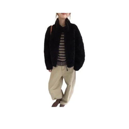 Sky Swan Velvet Feel Coat Women's