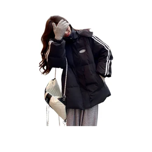 VENICEW Черный С подарками VN Бренд Наклейка Женские Пуховики