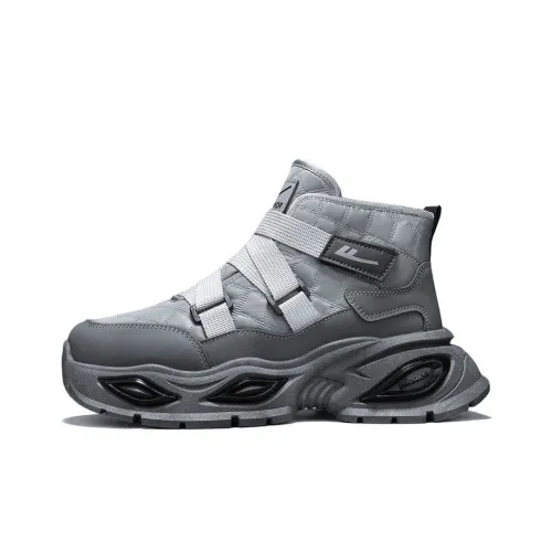 Warrior Термический Амортизирующий Увеличивающий Высоту Устойчивый к Износу Водонепроницаемый Высокий Топ Утепленная Обувь Мужская