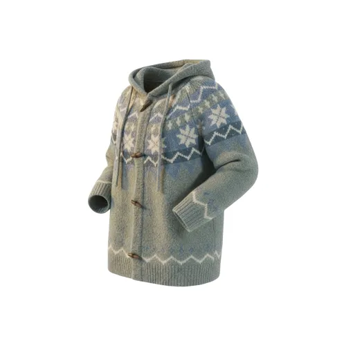 MIORGERSY MogerSY [Корейская атмосфера EDITION] Островной синий Унисекс Трикотаж