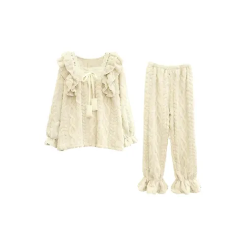 GOYN Светло-желтый женский пижамный комплект