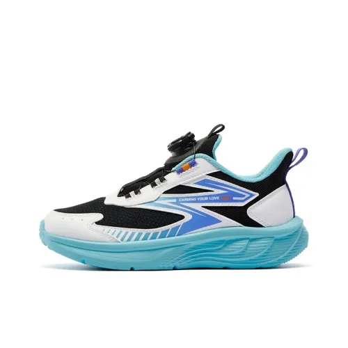 361°KIDS Противоскользящие Устойчивые к истиранию Легкие Амортизирующие Детские Беговые Кроссовки Черный Белый Фиолетовый Подростки