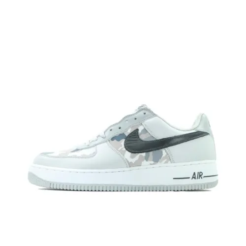 Nike Air Force 1 Slip-Resistant Low Top Скейтборд Кроссовки Мужские Серые