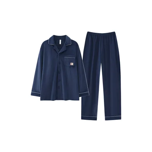 FENTENGCARE Синий Мужской Пижамный Комплект