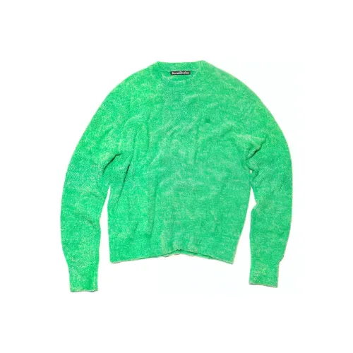 Acne Studios FW23 Трикотаж Унисекс Ярко-зеленый