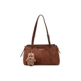 Коричневый замш