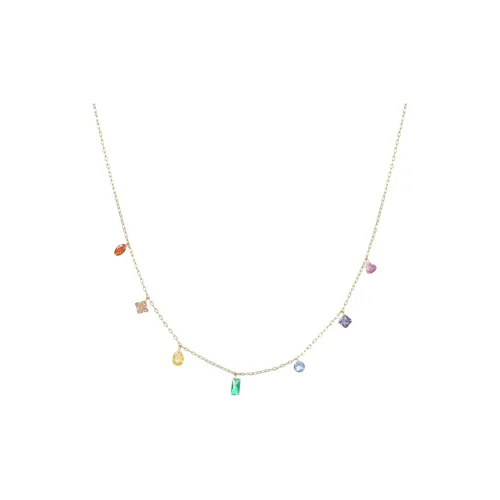 MISS XIA JWY Золото-покрытое медное ожерелье для женщин