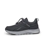Dark Gray Men's (Loose Fit Senior Footwear Autumn Winter Thermal Lightweight Soft Sole Walking Shoes)  
Темно-серый мужской (свободный крой, для пожилых, осенне-зимняя, термический, легкий, мягкий подошва, обувь для ходьбы)