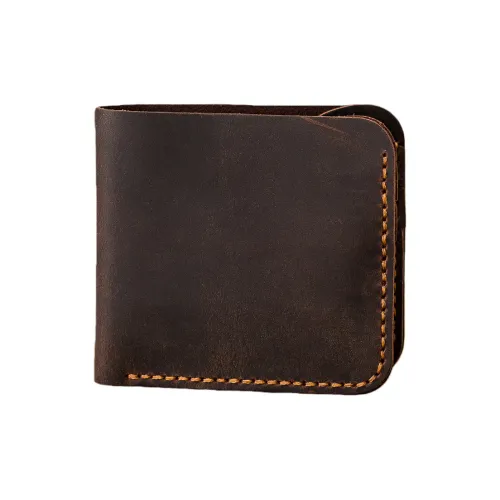 Back Step Кошелек из лощеной коровьей кожи унисекс разноцветный