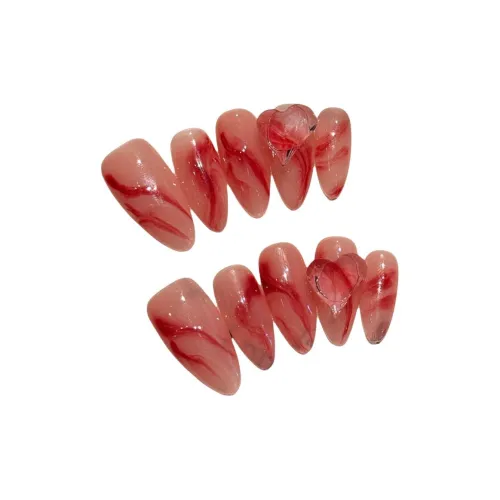 RUIJIN Осветляющий Смешанный Свет Западный Готический Горячая Девушка Городской Шик Стиль False Nail Миндаль