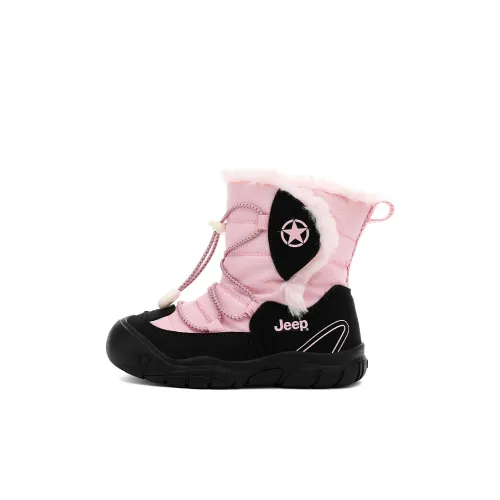 Jeep Slip-resistant Abrasion-resistant Thermal High-Top Snow Boots for Children Джип противоскользящие устойчивые к истиранию термальные высокие ботинки для сноуборда для детей