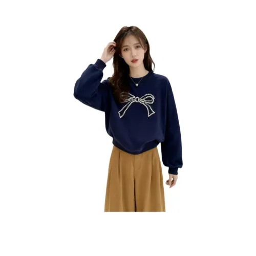 INCO VIBE Темно-синий Синий Женский Свитшот