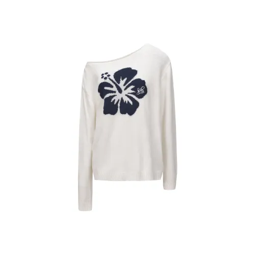 1ESS LA MODE Белый Включая Шерсть Женские Трикотаж