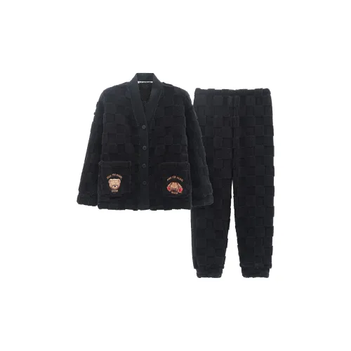 MADALLO Черный Женский Пижамный Комплект