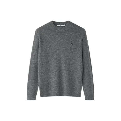 HLA Средне-серый J3 Мужские Свитера